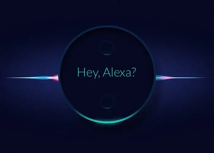 Um fantasma fala com um homem através de Alexa