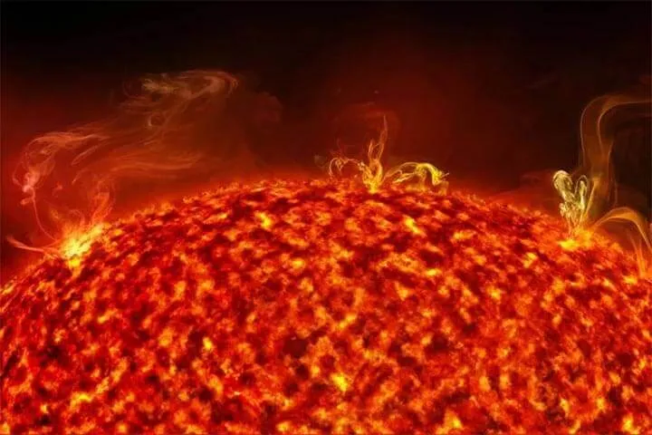 Uma perigosa mancha solar gigante dobrou de tamanho em 24 horas