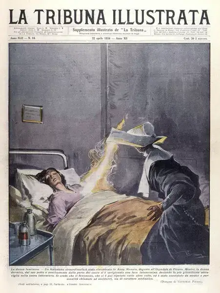 Incidente de luzes paranormais Anna Monaro, 1934