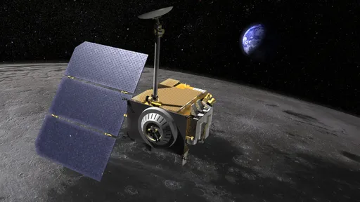 O Lunar Reconnaissance Orbiter (Orbitador de Reconhecimento Lunar) - (LRO)