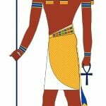 Representação da divindade Thoth