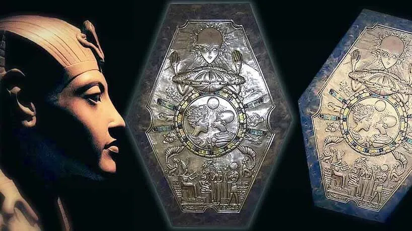 Um medalhão ‘alienígena’ foi encontrado em uma antiga tumba egípcia