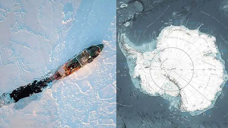 Mapa de sonar do fundo do Mar Antártico revela um “mundo desconhecido” com montanhas e cânions.