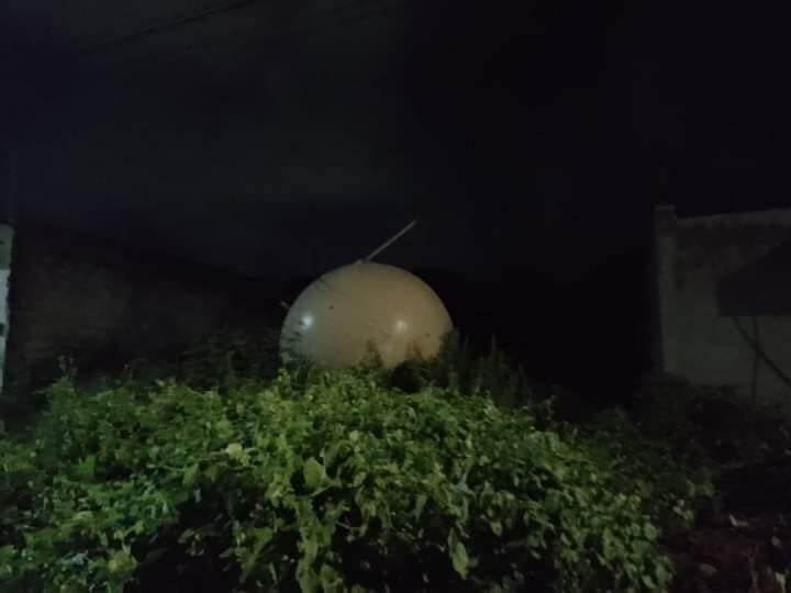 Uma esfera misteriosa no México, e não é lixo espacial