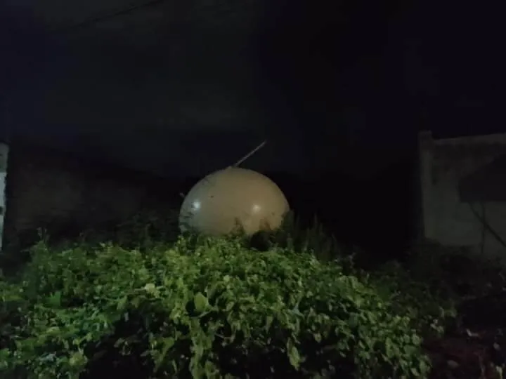 Uma esfera misteriosa no México, e não é lixo espacial
