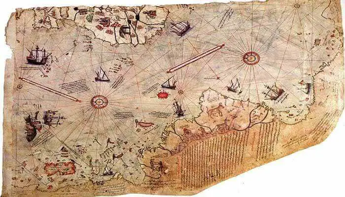 Mapa de Piri Reis.