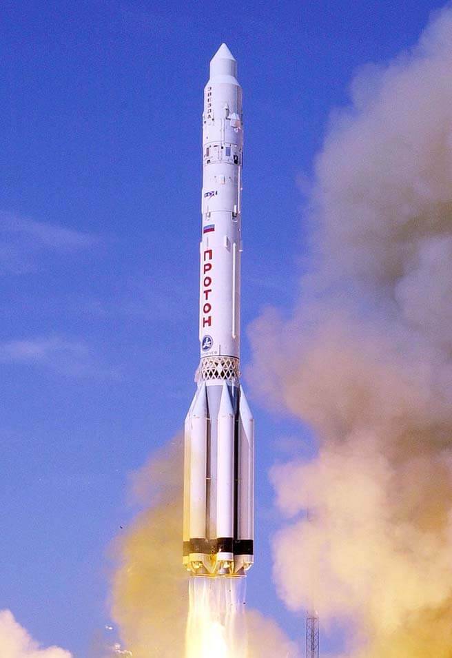 O Proton-K, também designado Proton 8K82K após seu índice GRAU , 8K82K , era um foguete transportador russo, anteriormente soviético.