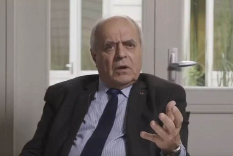 O ex-diretor da agência de inteligência estrangeira da França, Alain Juillet.