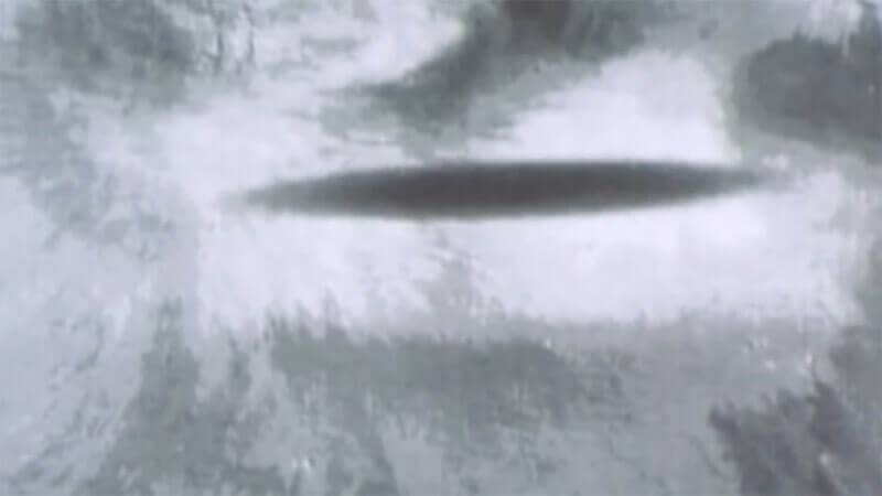 Sombra capturada durante o programa Fobos.