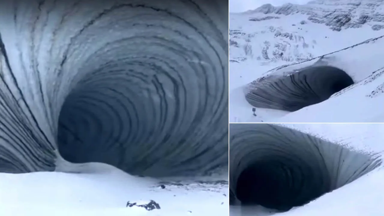 Uma enorme “caverna” foi descoberta na Antártida