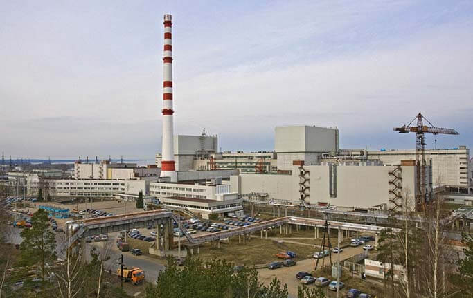 Usina Nuclear de Leningrado e construção de Leningrado II.