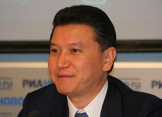 Kirsan Ilyumzhinov em 2010
