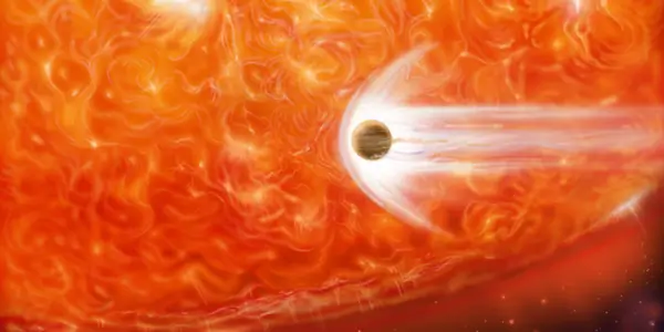 As estrelas gigantes vermelhas podem aumentar de tamanho, ultrapassando seus próprios planetas e engolindo-os.