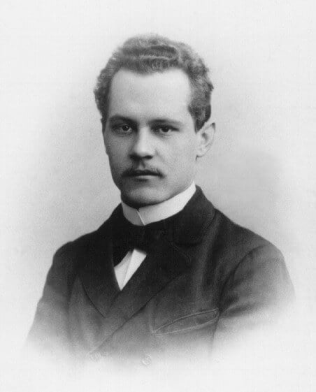 Arnold Sommerfeld em 1897.