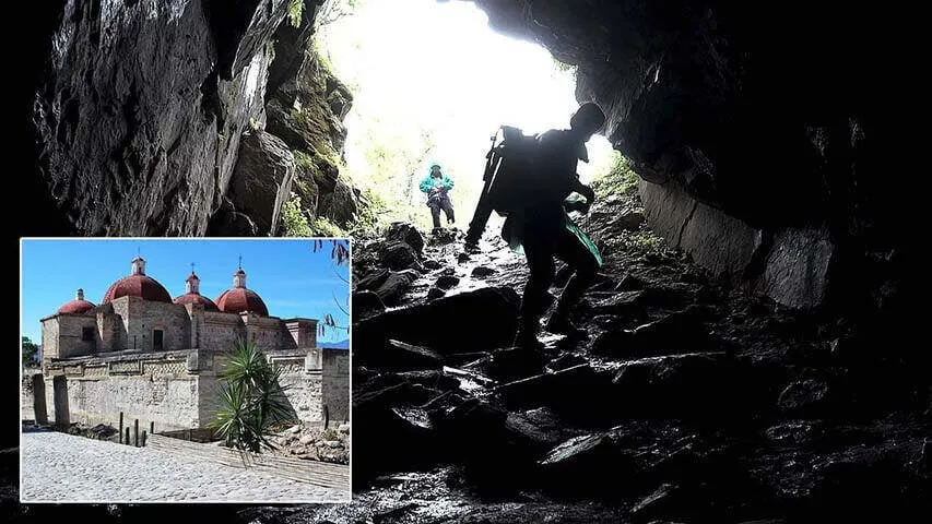Descobriram uma “passagem para o submundo” sob uma igreja no México