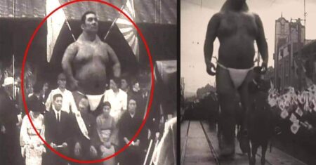 A verdade por trás das imagens do “gigante no Japão em 1890”