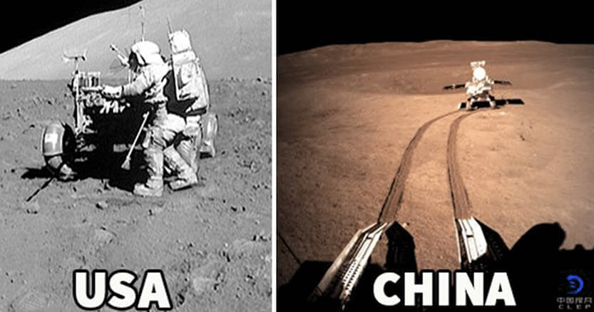 A missão espacial da China prova que os EUA nunca foram à lua.