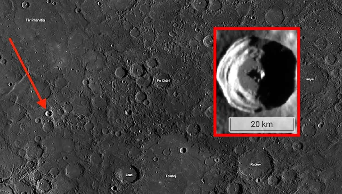 Pesquisador acredita ter descoberto um ‘monólito’ gigante em Mercúrio