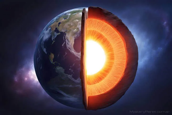 Encontram possíveis evidências de que o núcleo da Terra está vazando