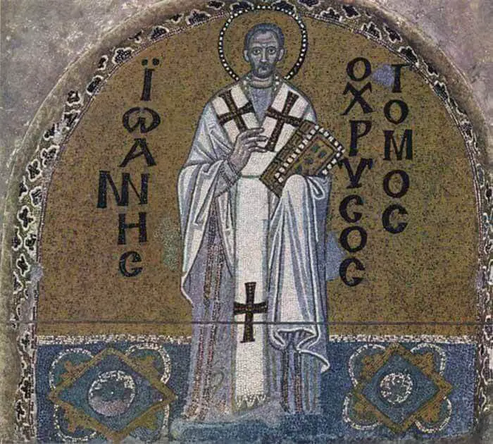 João Crisóstomo foi um arcebispo de Constantinopla e um dos mais importantes patronos do cristianismo primitivo.