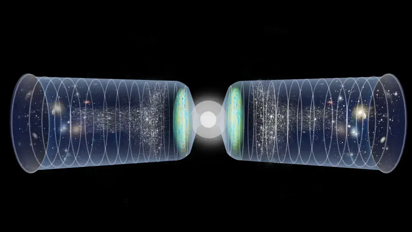 Em vez de ser um começo, o Big Bang poderia ter sido um momento de transição de um período de espaço e tempo para outro – mais como um salto.