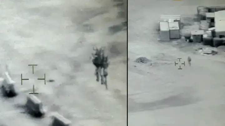 Publicaram um novo vídeo mostrando um misterioso objeto voador em forma de água-viva no Iraque