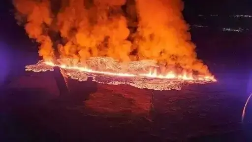 Veja onde as fissuras se abriram e a lava fresca fluiu durante as erupções anteriores do vulcão.
