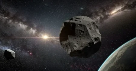 Uma rocha espacial pode desviar o asteroide Apophis e fazer com que ele colidisse com a Terra?