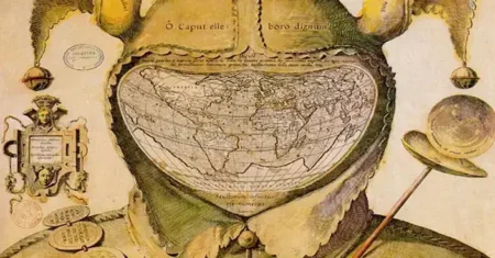 O misterioso Mapa do Boné do Bobo da Corte: Uma obra misteriosa da cartografia ocidental