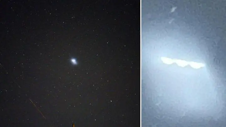 O suposto OVNI foi visto no céu de diversos pontos do Chile e da América Latina.