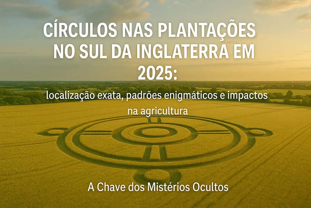 O ano de 2025 já trouxe algumas descobertas fascinantes no sul da Inglaterra, onde tradicionalmente aparecem formações misteriosas em plantações.