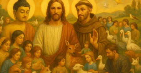 Quando o Mesmo Espírito Desperta em Diferentes Eras: Buda, Jesus e São Francisco