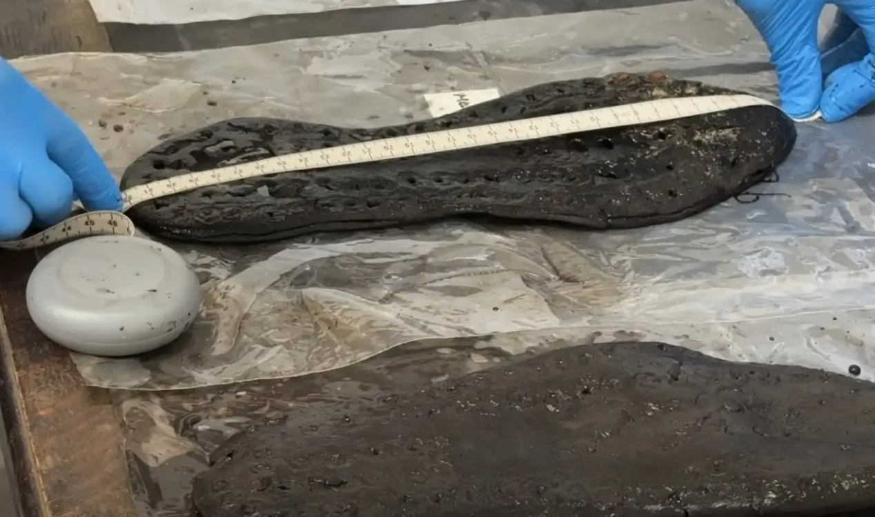 Mistério envolve descoberta de sapatos romanos gigantes de 2.000 anos