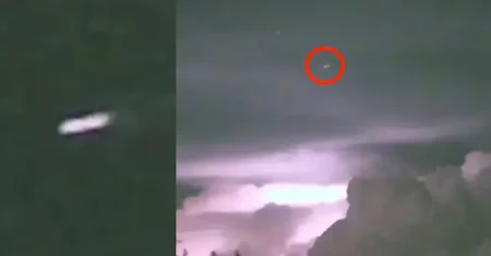 Silencioso e Rápido: O Enigmático OVNI Filmado na Tempestade em Maryland nos EUA