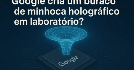Google Cria “Buraco de Minhoca” e Revela: O Universo é um Holograma?