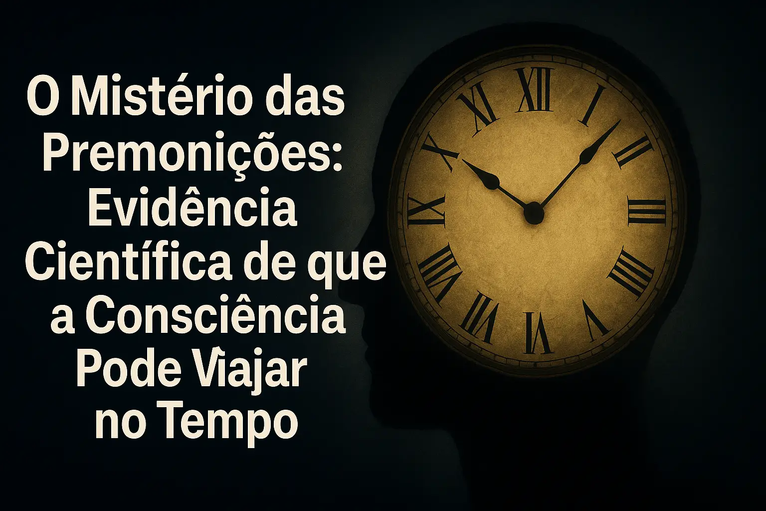O Mistério das Premonições: Evidência Científica de que a Consciência Pode Viajar no Tempo.