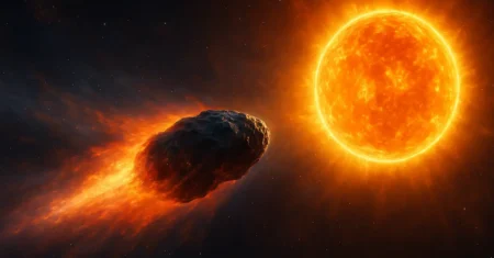 3I/ATLAS: aceleração inesperada perto do Sol