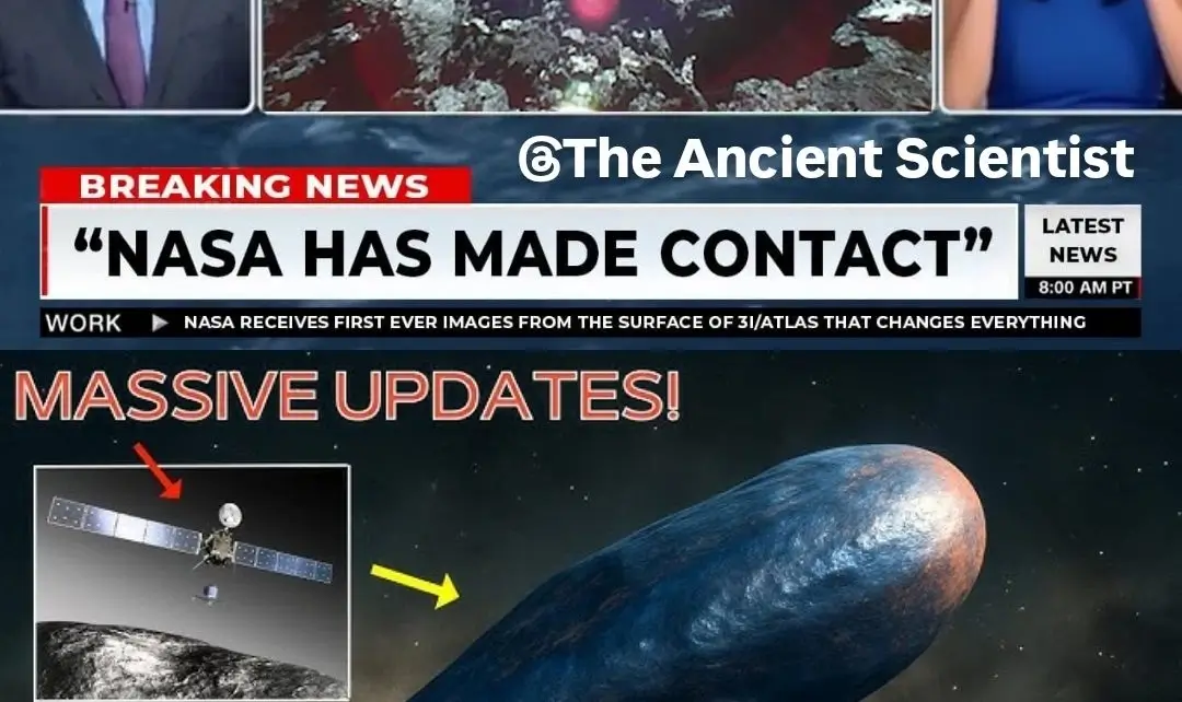 Primeira visualização na superfície do 3I-ATLAS revela o que ele realmente é