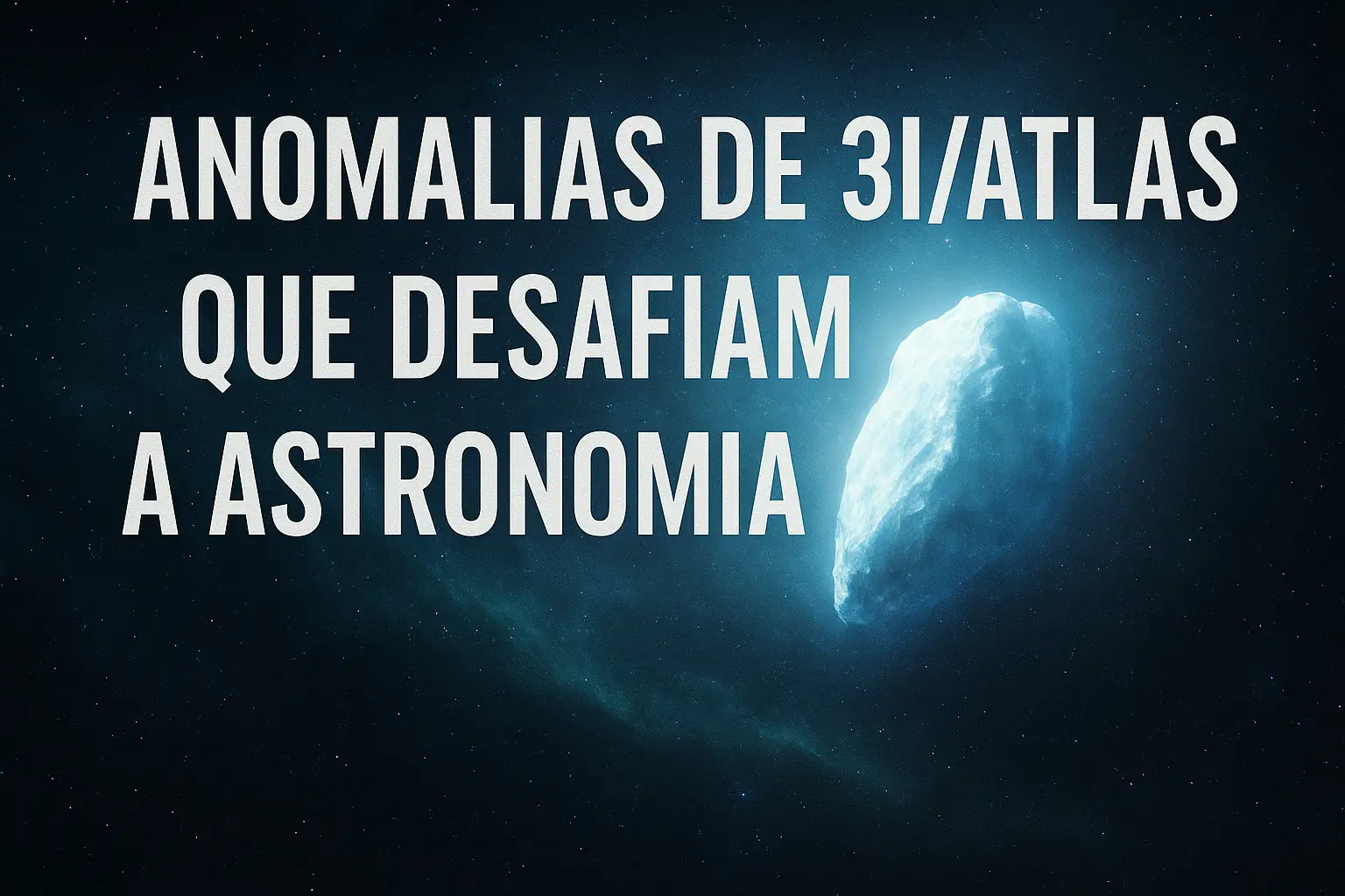 3I/ATLAS: Anomalias que deixam os cientistas em choque = tecnologia alienígena ou iceberg interestelar?