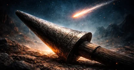 Machado de metal meteórico com 3.000 anos desafia arqueólogos e levanta a pergunta proibida: houve intervenção extraterrestre?