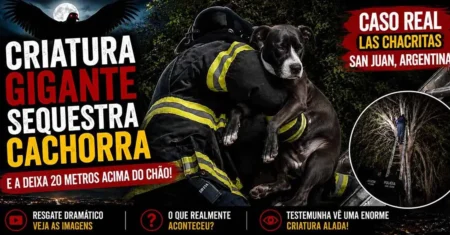 Criatura Misteriosa Leva Cachorro na Argentina e Testemunha Faz Relato Assustador