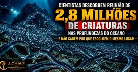 Cientistas descobrem reunião de 2,8 milhões de criaturas nas profundezas do oceano — e não sabem por que escolhem o mesmo lugar