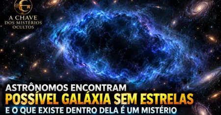 Astrônomos encontram possível galáxia sem estrelas — e quase tudo nela parece invisível